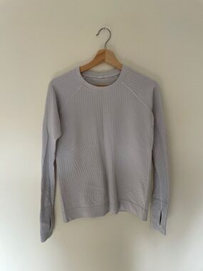 lululemon athletica Black Long-Sleeve Ribbed Tee